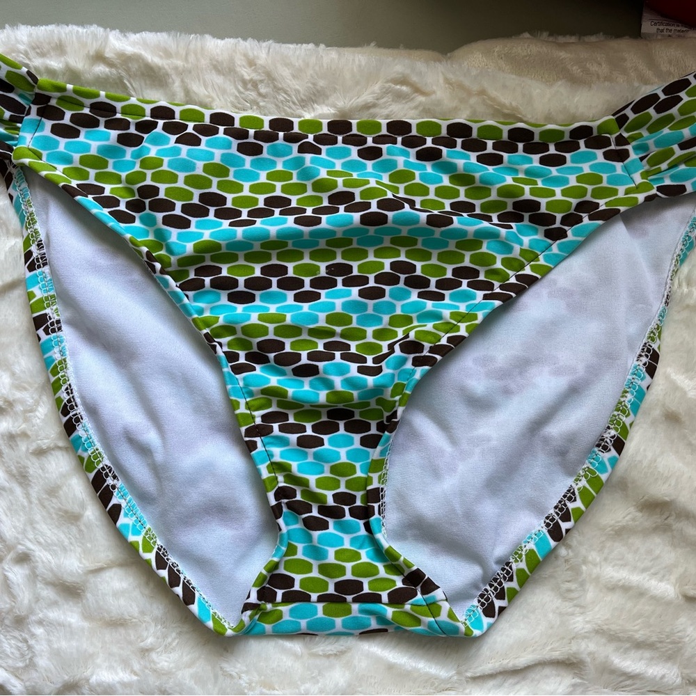 Colorful Geometric Bikini Bottom